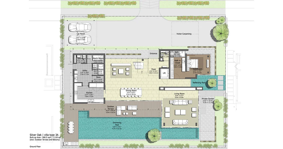 flats in Embassy Boulevard