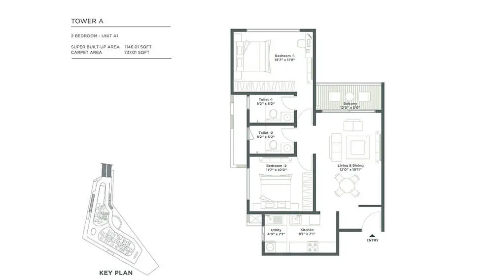 Embassy East Avenu layouts