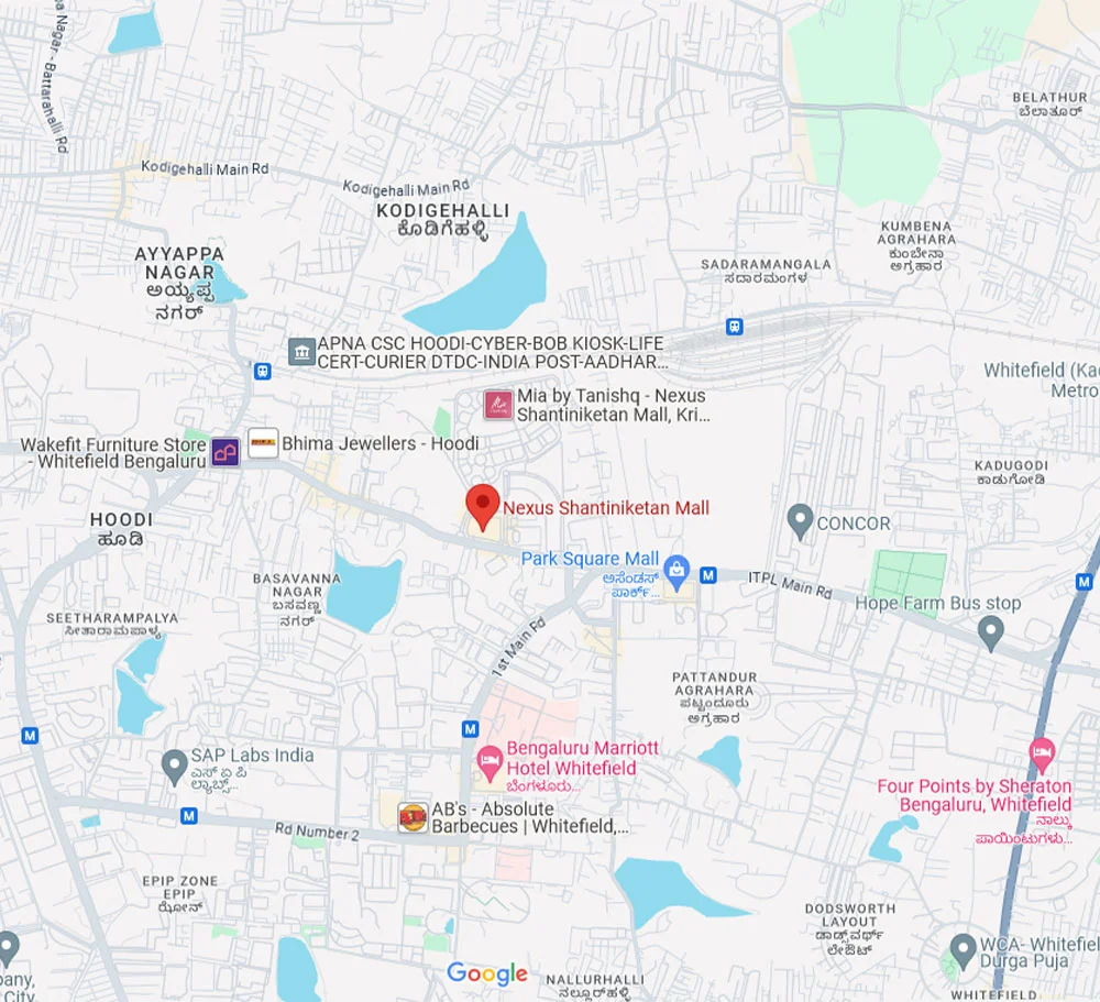 Embassy East Avenu Location Map