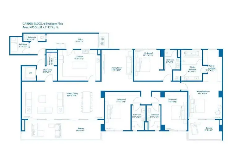 flats in Embassy One Residences