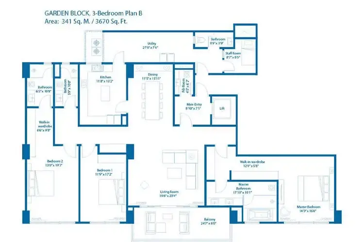 flats in Embassy One Residences